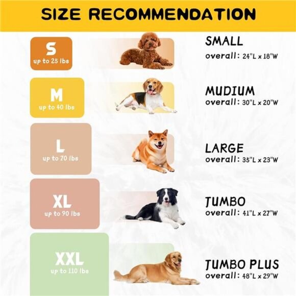 Large Dog Bed Crate PadMat for Medium Dogs&Cats,Fulffy Faux Fur Kennel Pad Comfy - Picture 5 of 7